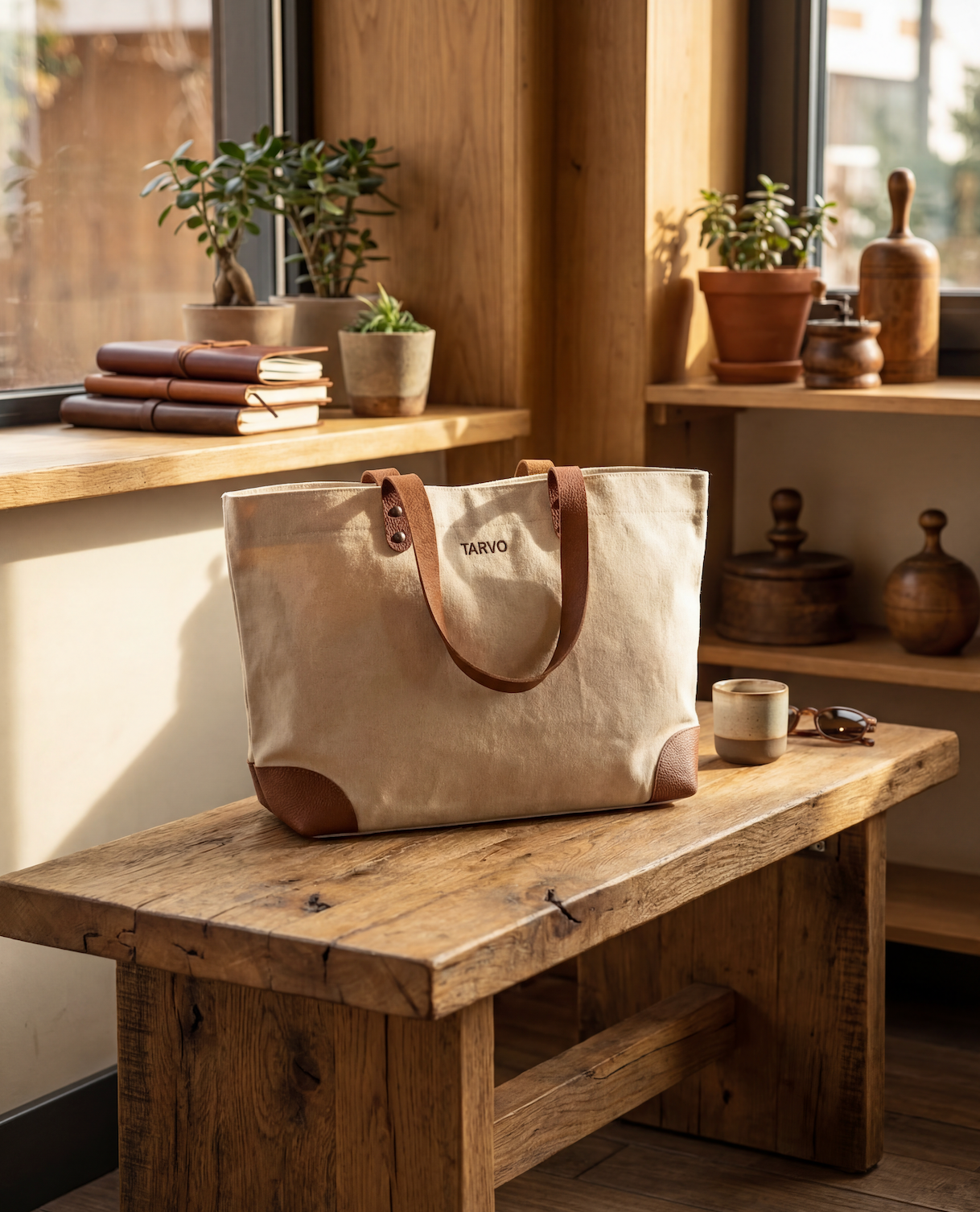 Ham Kanvas Tote Bag